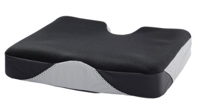 Sitzkissen Iskio B-M 40-150Kg mit Bezug, grau-schwarz>>>>43 x 43 cm